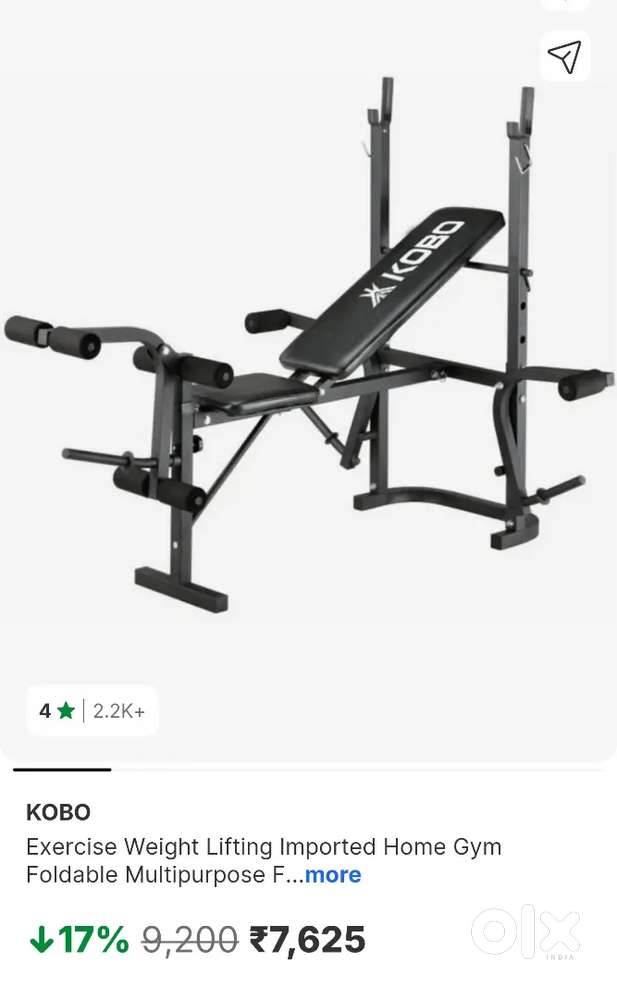 Kobo Workout Bench new condition