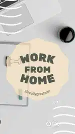 WORK FROM HOME AVAILABLE