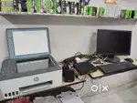 Computer plus printer hp
