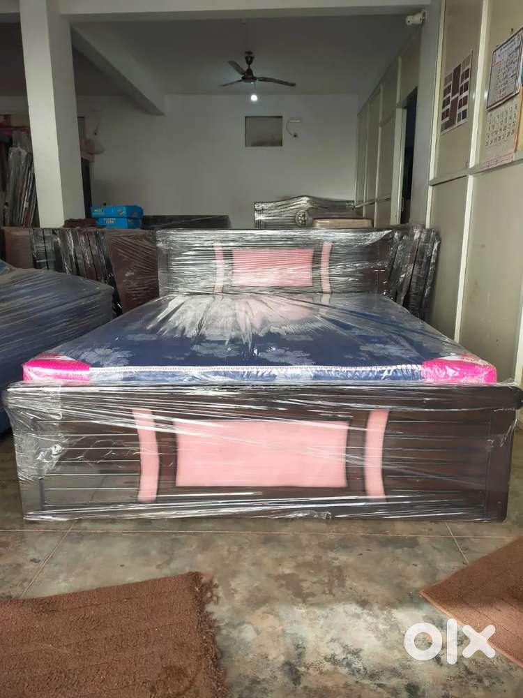 We have brand new queen size cot with mattress at affordable price