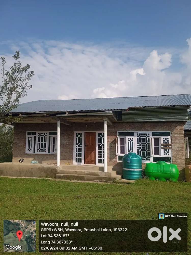 Single floored house for rent