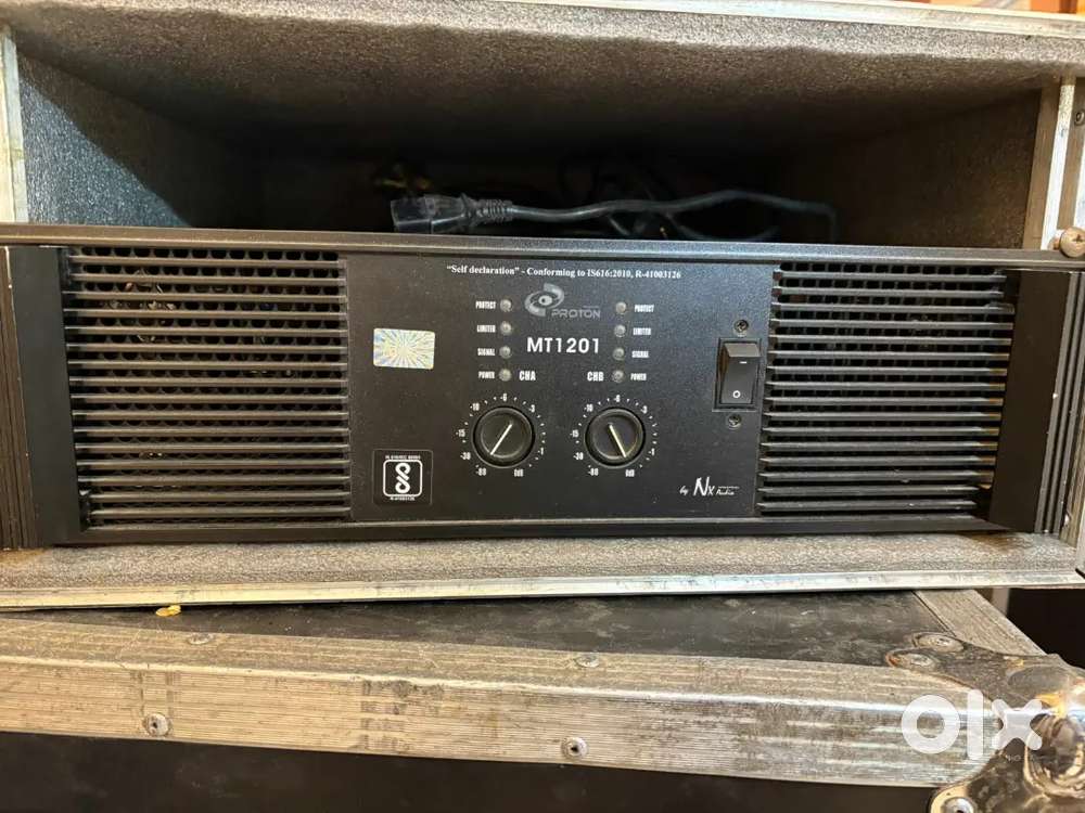 NX Audio MT 12 5000watt amplifier brand new condition bahut hi kam use