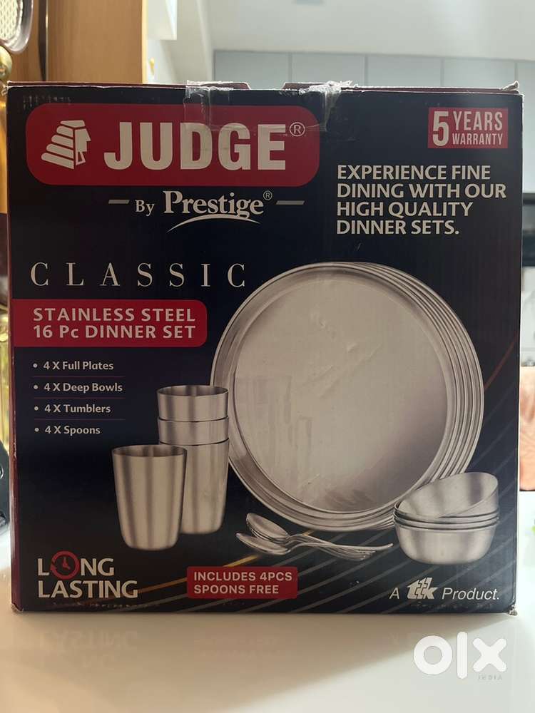 Prestige Brand New 16 Pcs Dinner Set 5 Yr Warranty