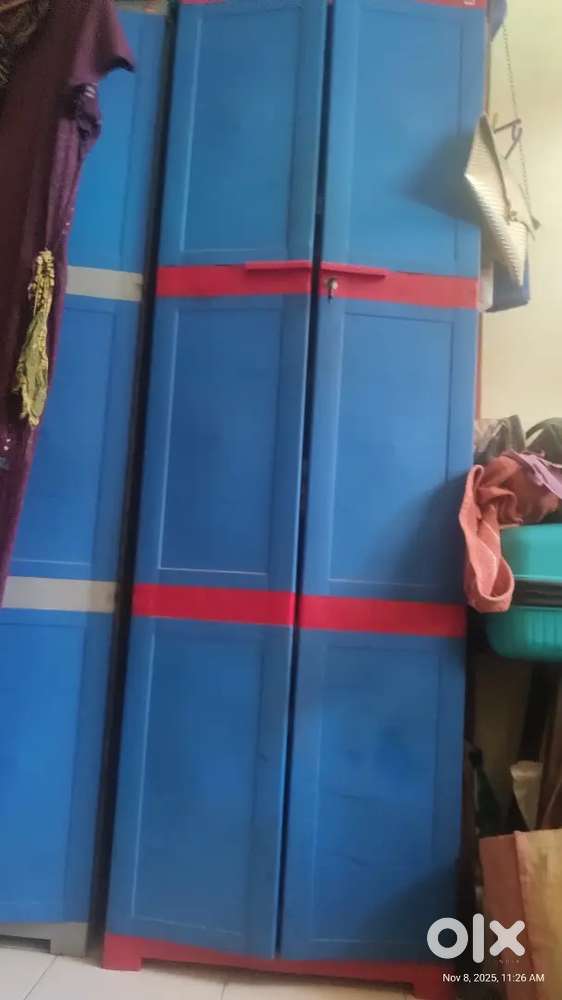 1 unit Cello Storage Cupboard Plastic Cupboard
Finish Color