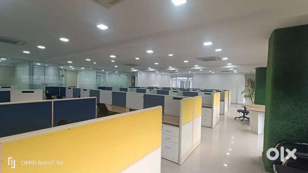 45 Workstations 3 Cabins 1 Conference plug and play office for Rent