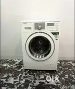 Samsung front load white colour fully digital display washing machine