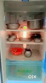 A REFRIGERATOR WITH DOUBLE DOOR SAMSUNG NO ANY HARM