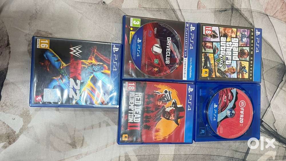 Ps4/ps5 disc games