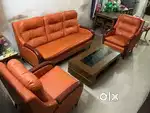 5 seater sofa with teapoy