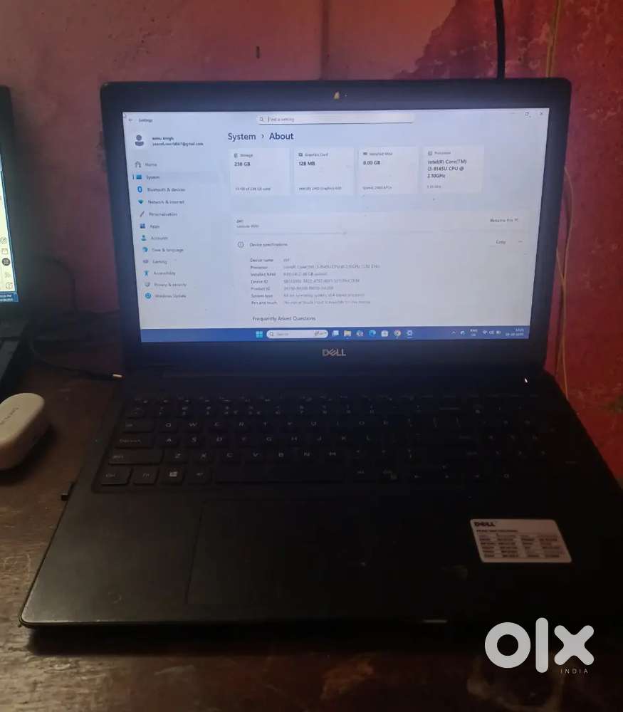 Dell Latitude 3500 8th Generation i3