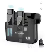 grenaro s13 pro wireless microphone with bill & box