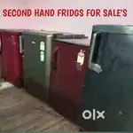 SECOND HAND FRIDGS SALE'S