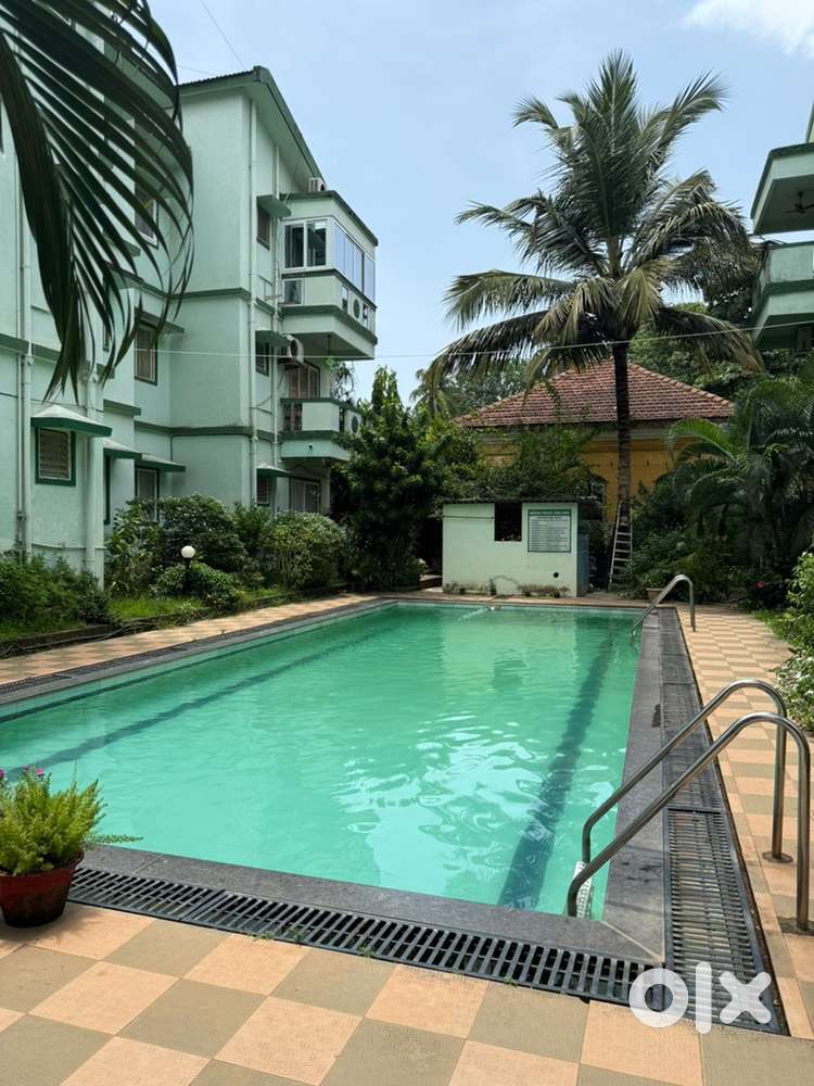 Spacious 1 bhk ground floor  share pool