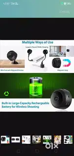 Hd wifi cctv mini camera