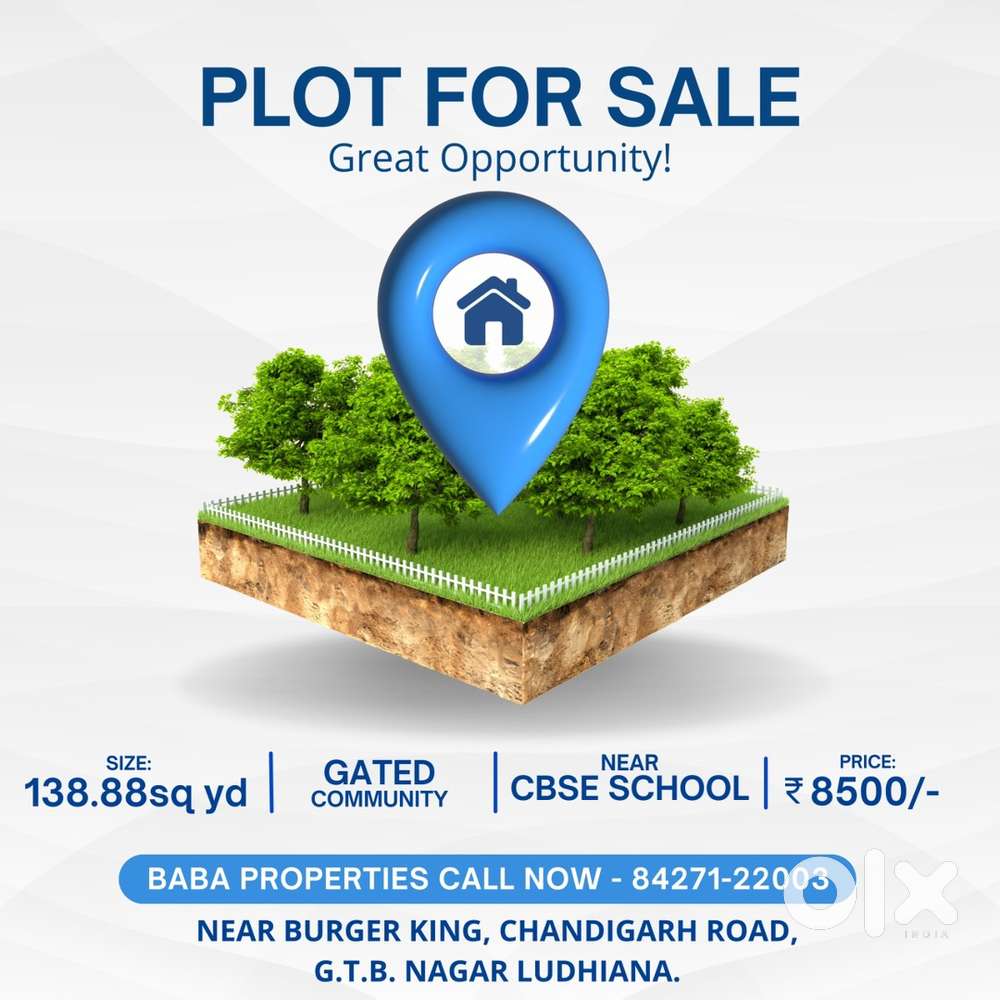 Plot For Sale on Bhamian Road Near Chandigrah Road Ludhiana