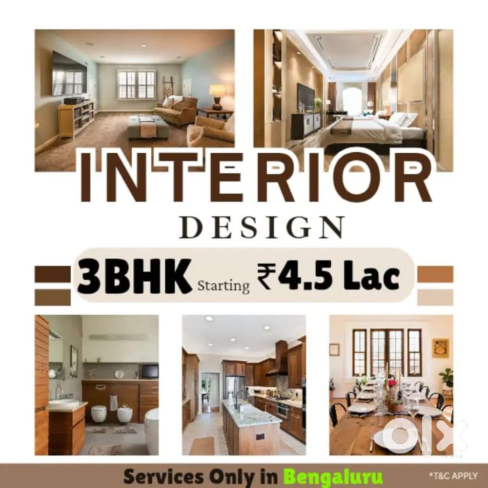 WE CAN GIVE SERVICE LIKE INTERIOR DESIGN