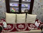 A 5 seater sofa in good condition for sell 3+2 seater