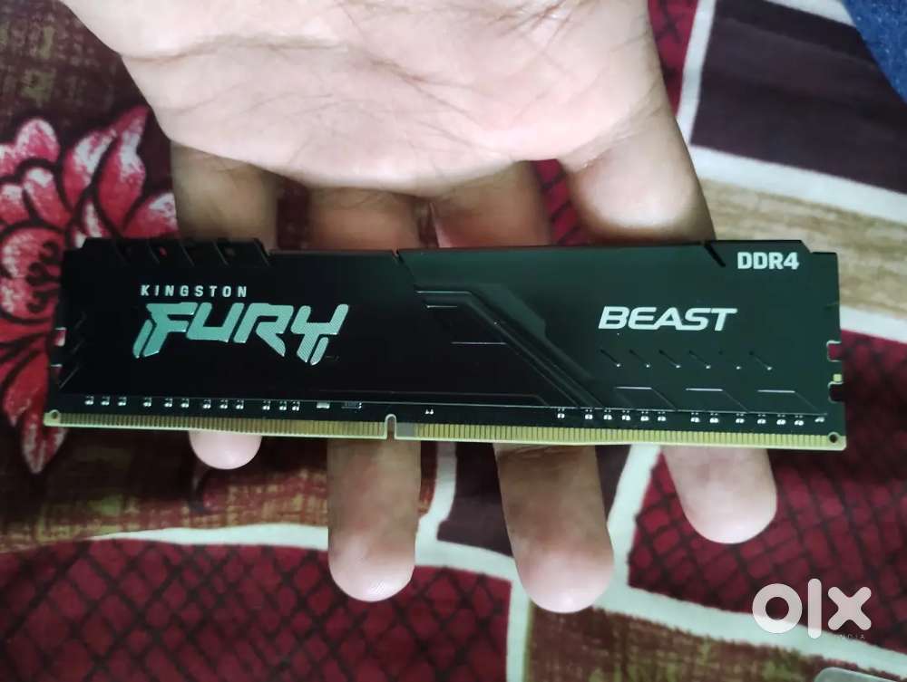 Desktop RAM (8gb)  Kingston Furry  DDR4  3200MHz