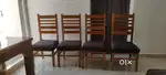New teakwood dinning with four chairs  rs 25000