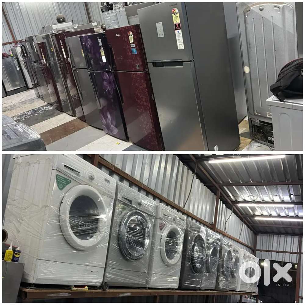 FRIDGE WASHING MACHINE top brands available with Warranty .