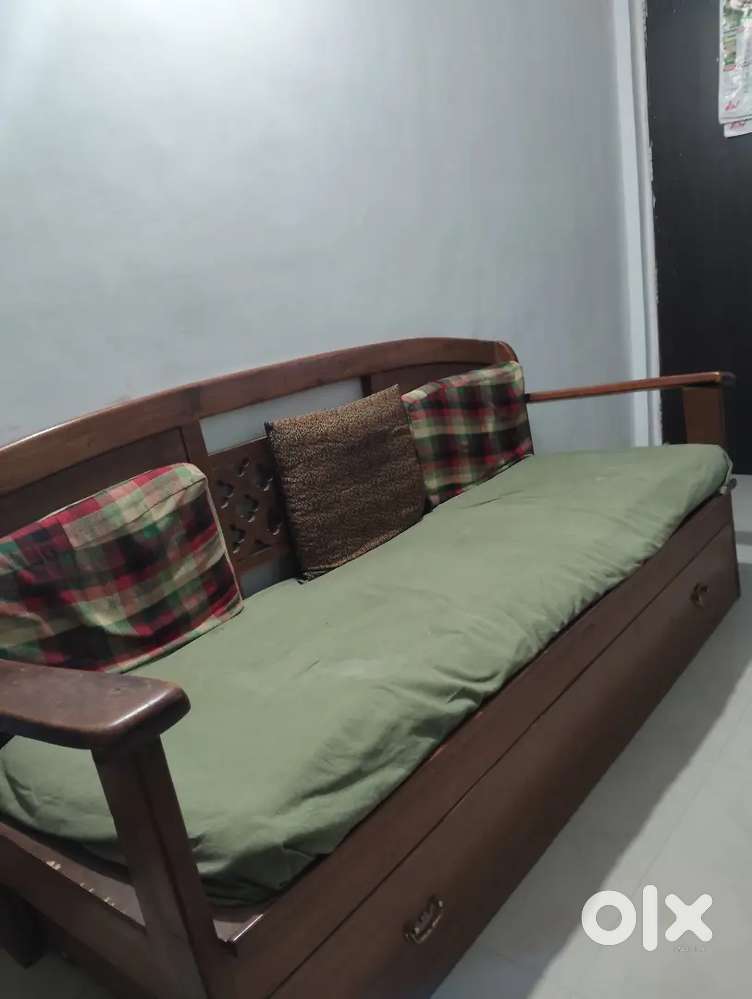 Sofa cum storage// Dressing table