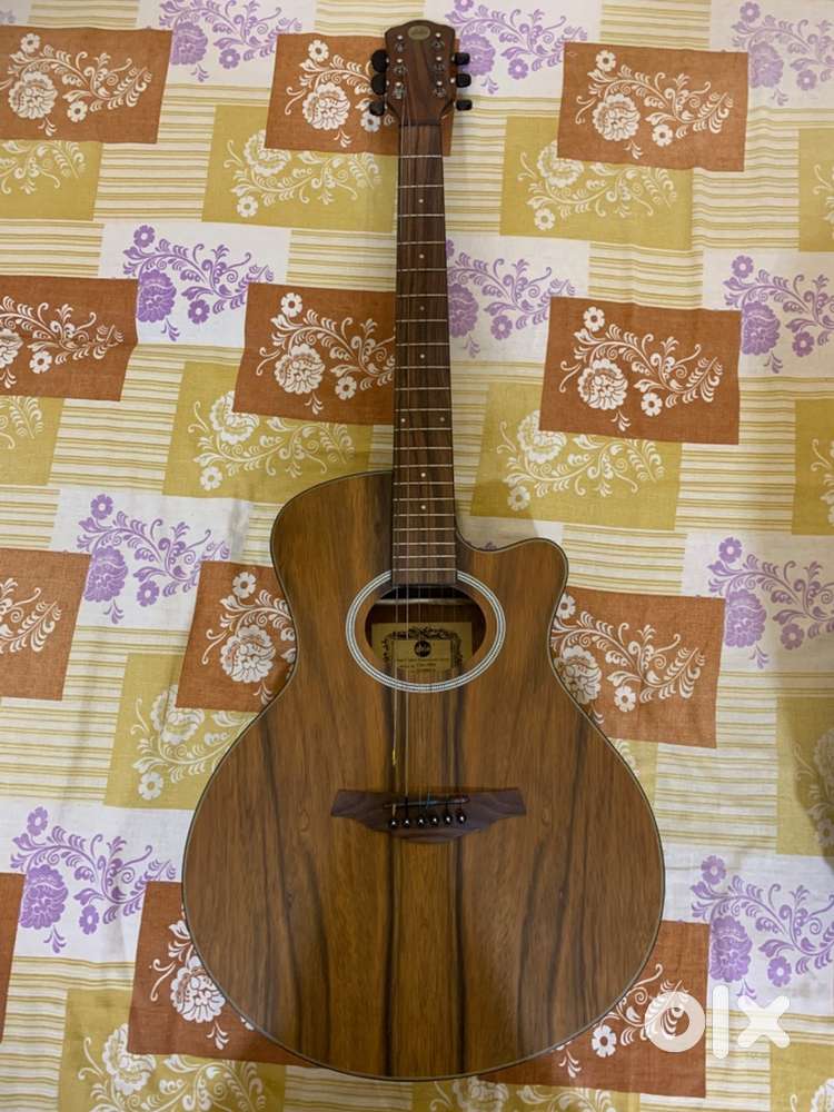 Price Negotiable!!! Free Tuner with gb&a Wooden Finish Guitar!!!