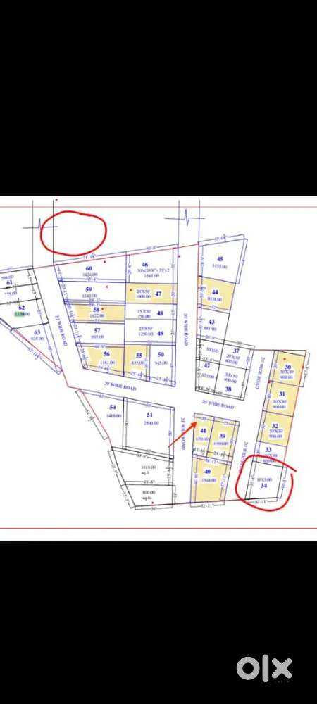 41 number plot double road ka moharli me