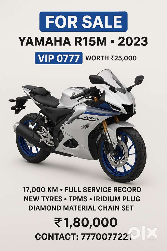 R15m 2023 with tft display