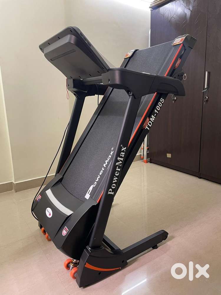 2022 model PowerMax Fitness TDM-100S-V2 Motorized Treadmill