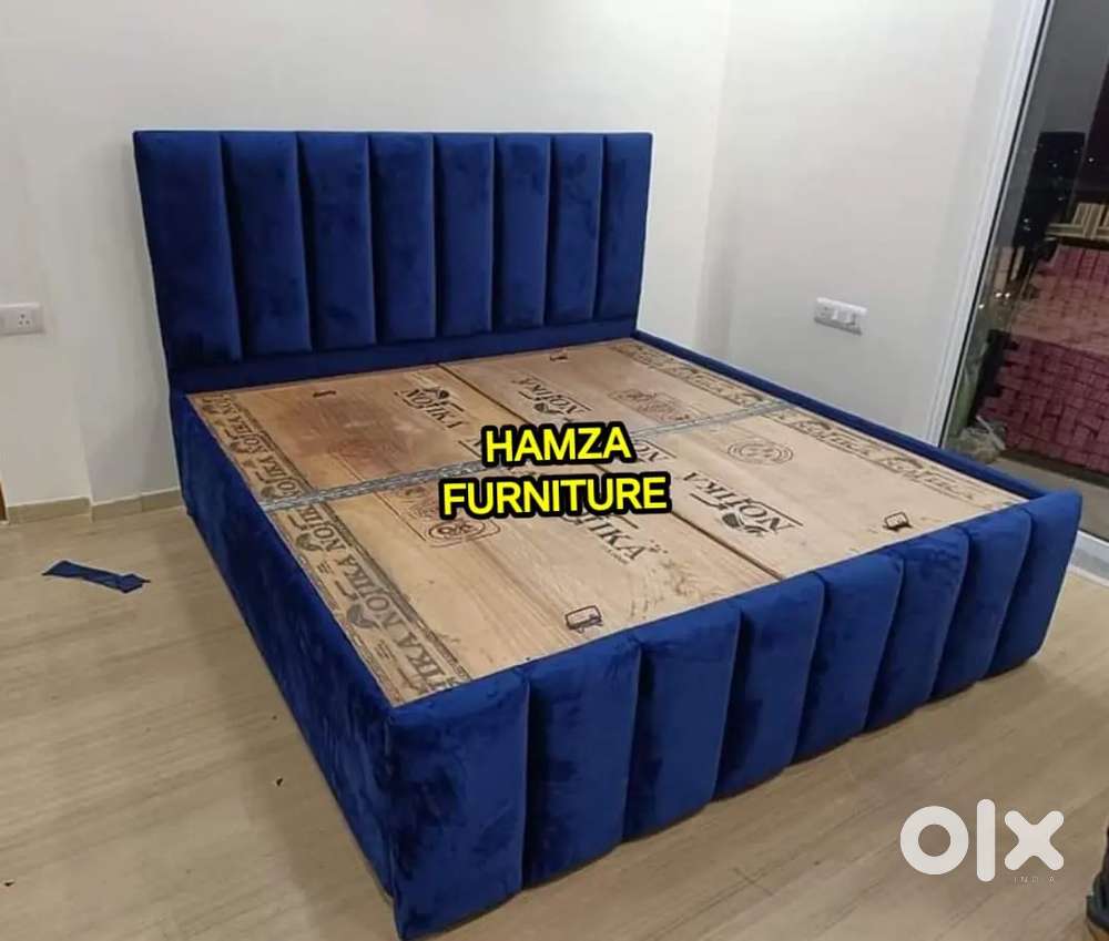 HAMZA FURNITURE New designer stylish look plywood Bed 5x6