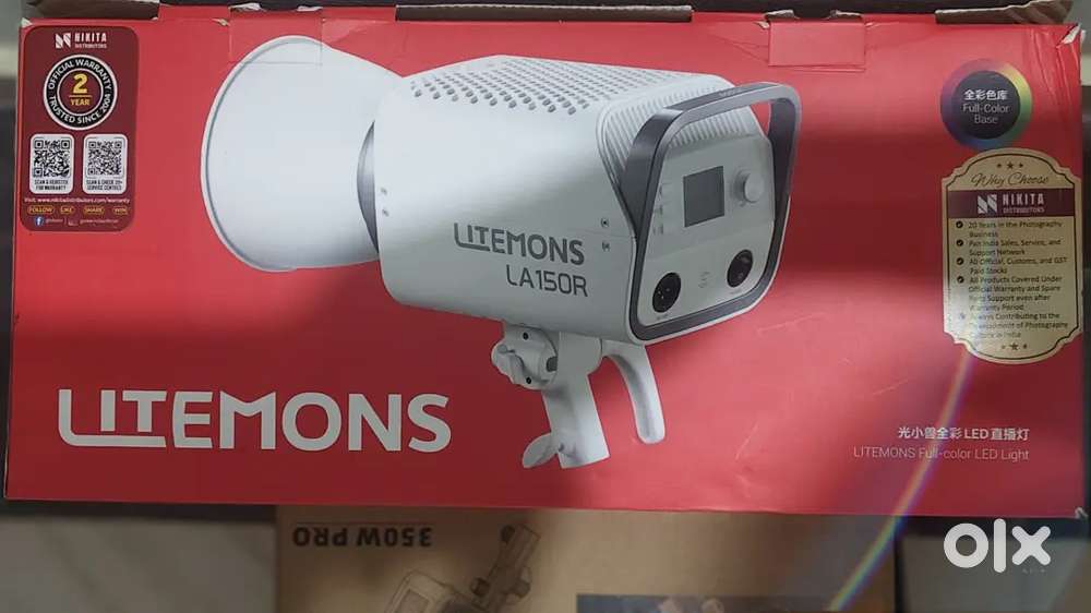 New camera Lights and soft box