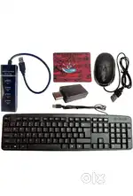 bestor  set of 5 combo , usb wired keyboard , wire mouse , mouse pad