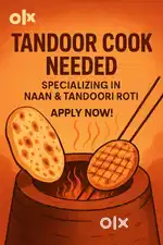 Need karigar for naan and other items in naibasti jammu