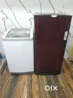 Godrej single door fridge and lg top loadwashing machine excellent*/*