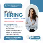 We Are Hiring: Academic Counsellor (Full-Time)