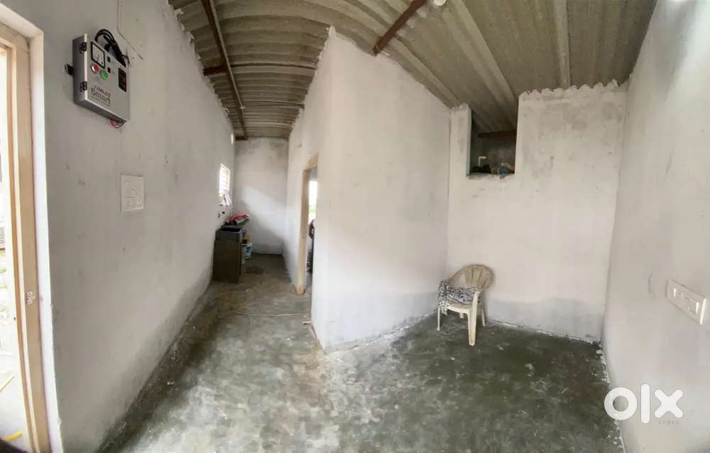 1BHK Flat 20*18with Cement Sheet Roof on 267 sq.yds – Multipurpose Use