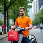 Grocery dilevery boy
