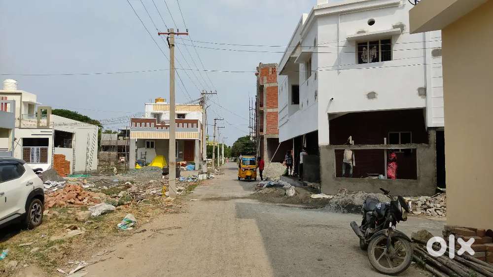 900sq.ft North facing Villa Plots Sales Avadi paruthipattu Check Post
