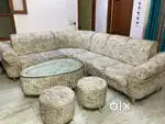 Sofa set with centre tabke