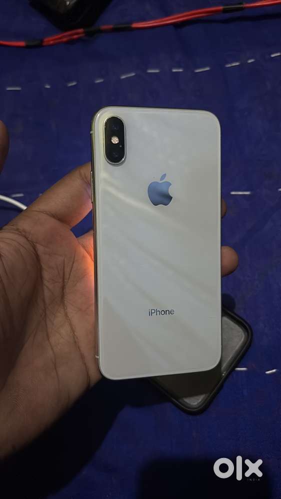 Iphone X -   with (Original charger)