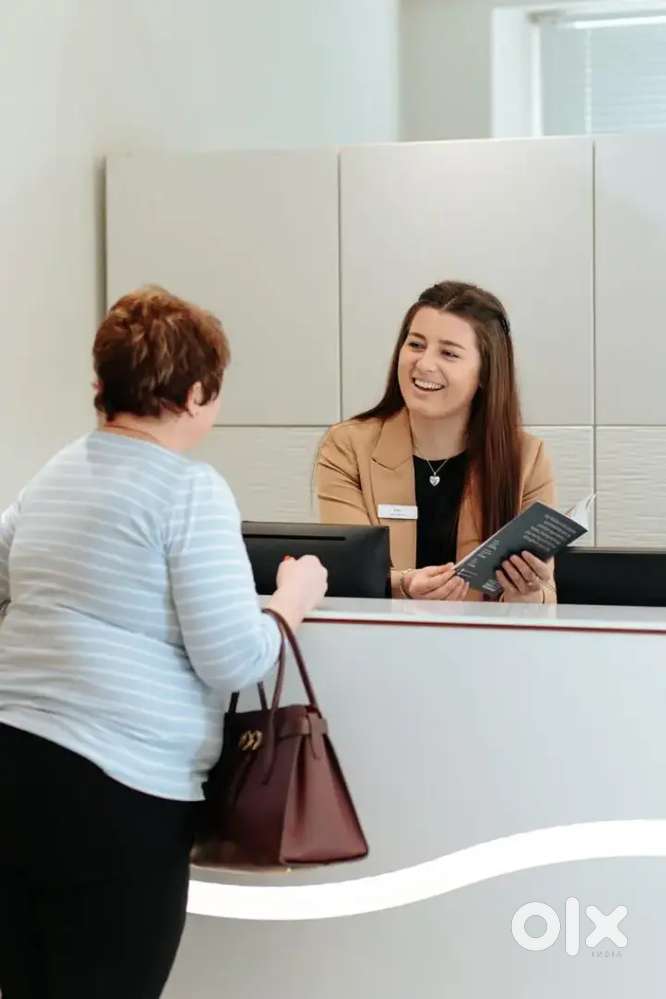 Receptionist job office work