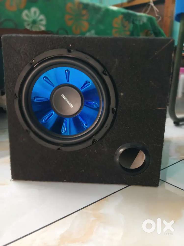 8 inch geesonic subwoofer with box