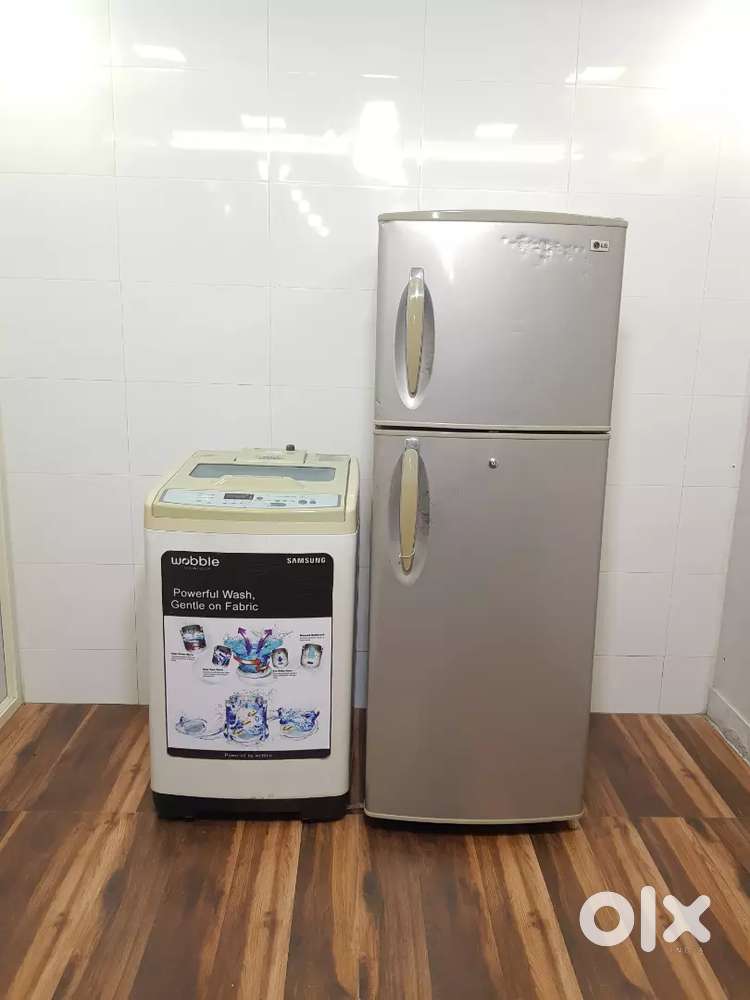 Best combo offer available refrigerator and washing machine