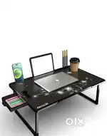New Foldable Laptop Table with  Mobile Holder Multipurpose Study Desk