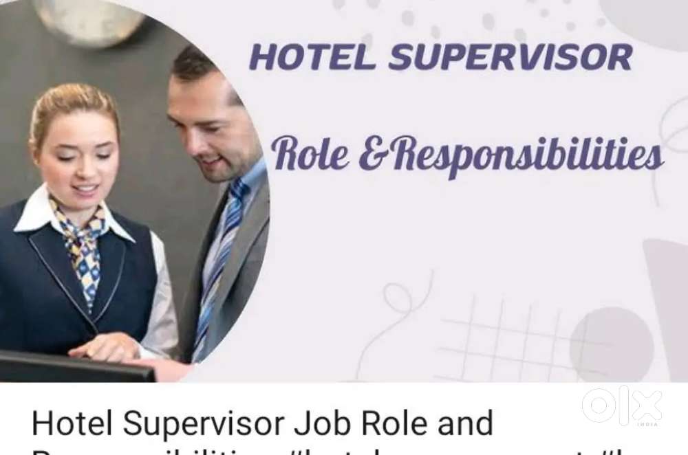 Hotel supervisor jobs
