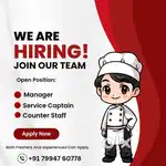 Restaurant counter staff