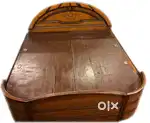 Double bed with box