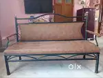 4 Seater Dining Table set, 3-Seater Sofa + Center Table