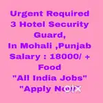 Urgent Required 3 Star Hotel Security Guard