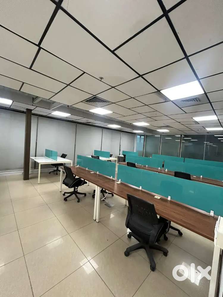 Fully furnished 50 workstations  plus 4 meetings